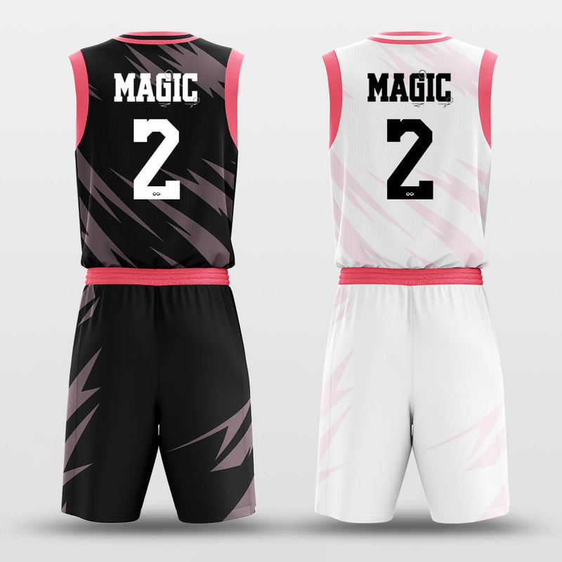 Custom Unique Design Dot Pattern High End Quality Cheap Sublimation Quick  Dry Basketball Jersey Uniform