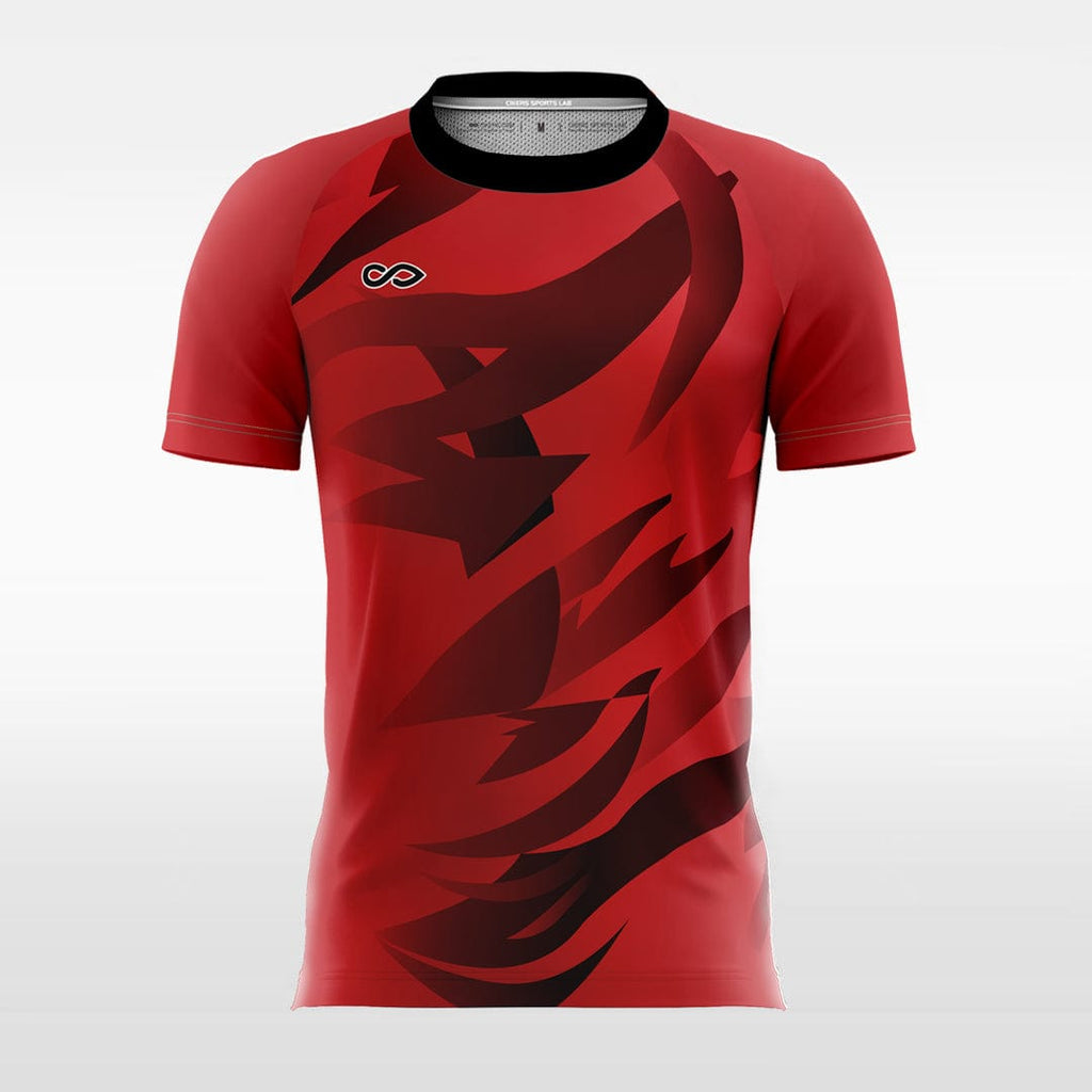 Red Team Soccer Jerseys Custom Design