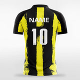 Black and Yellow Frisbee Jersey