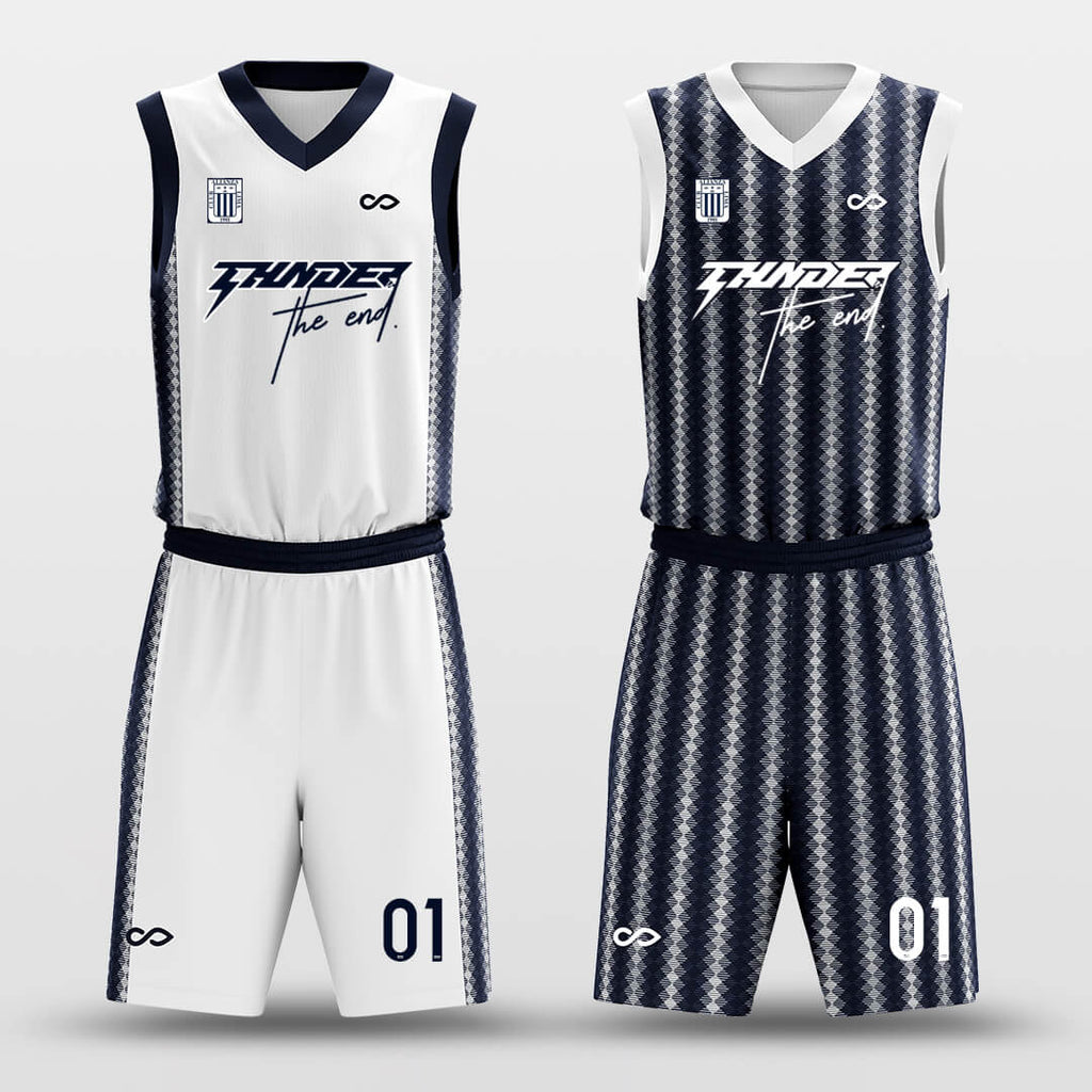  Custom Basketball Reversible Jersey Both Sides