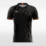 Black Karamay Soccer Jersey