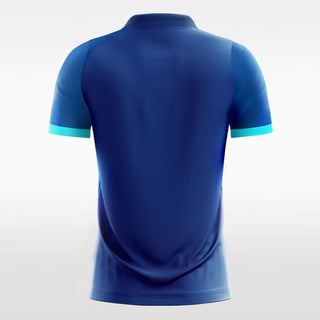 Blue Men's Team Soccer Jersey Design