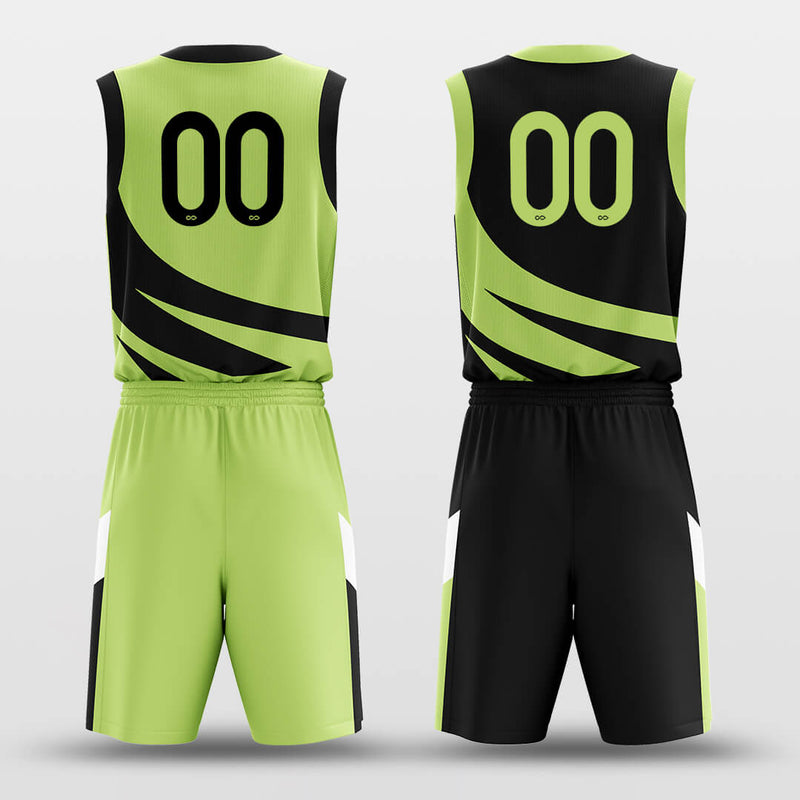 Phantom - Customized Kid's Sublimated Basketball Set Design-XTeamwear