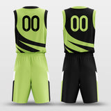 reversible basketball jersey set