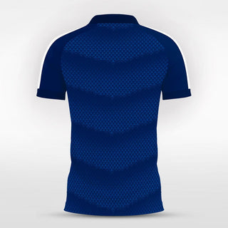 Custom Blue Men's Soccer Jersey