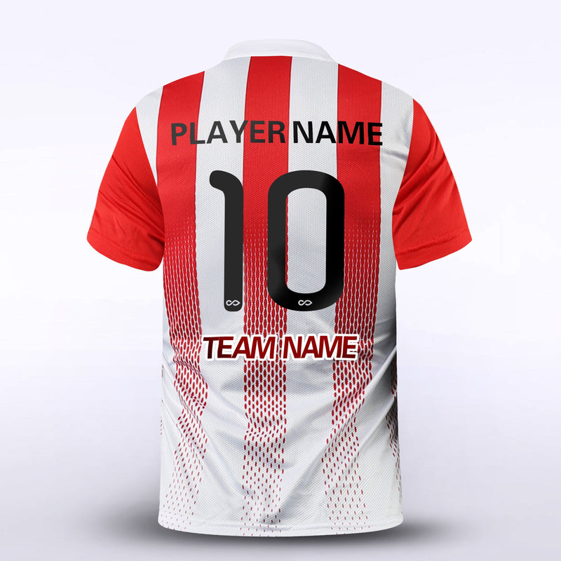 Iceberg - Customized Men's Fluorescent Sublimated Soccer Jersey-XTeamwear