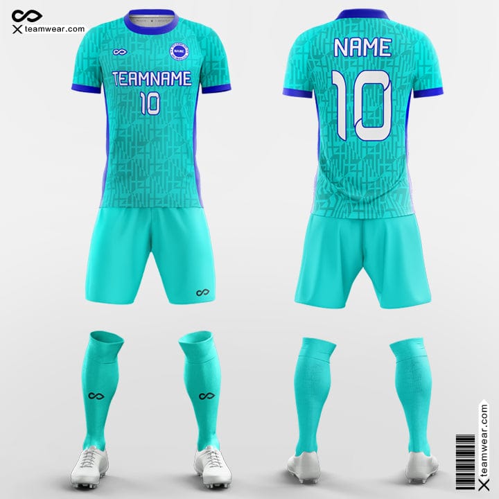 Latest Design Sublimated Football Team Jersey Soccer Uniform For