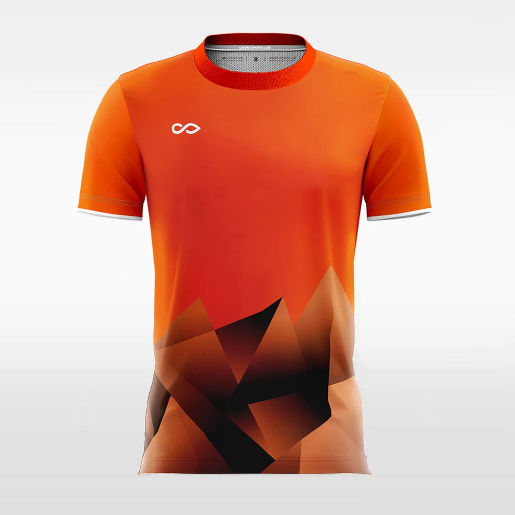 Orange Fluorescent Team Jersey Design