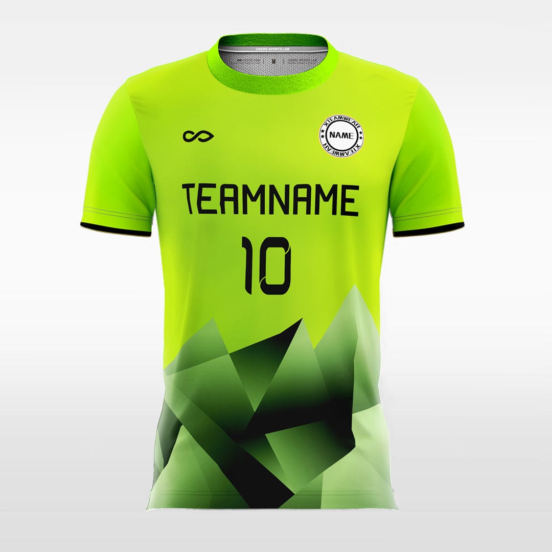 Iceberg - Customized Men's Fluorescent Sublimated Soccer Jersey-XTeamwear