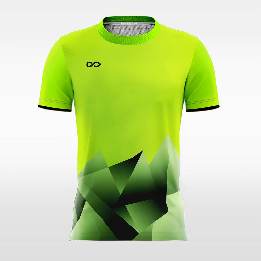 Neon Green Fluorescent Soccer Jersey