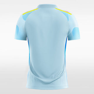 Light Blue Soccer Jerseys Sublimated