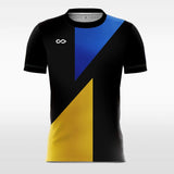 Yellow and Blue Soccer Jersey