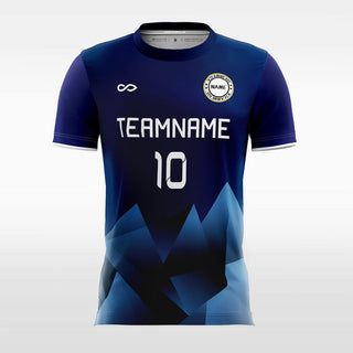 Navy Blue Iceberg Soccer Jersey