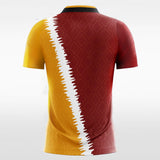 Red and Yellow Soccer Jersey for Men
