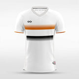custom white soccer jersey