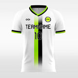 White and Gray Pipeline Soccer Jersey