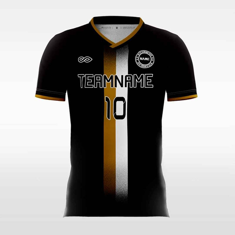 Windy Sand - Customized Men's Sublimated Soccer Jersey Design-XTeamwear