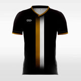 Custom Black Men's Soccer Jersey