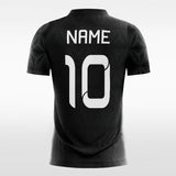 Custom Black and White Team Soccer Jerseys