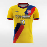Yellow Men's Sublimated Soccer Jerseys