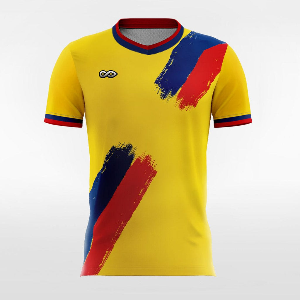 Custom Yellow Men's Soccer Jerseys