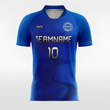Blue Dynamic Soccer Jersey