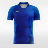 Custom Blue Men's Soccer Jersey