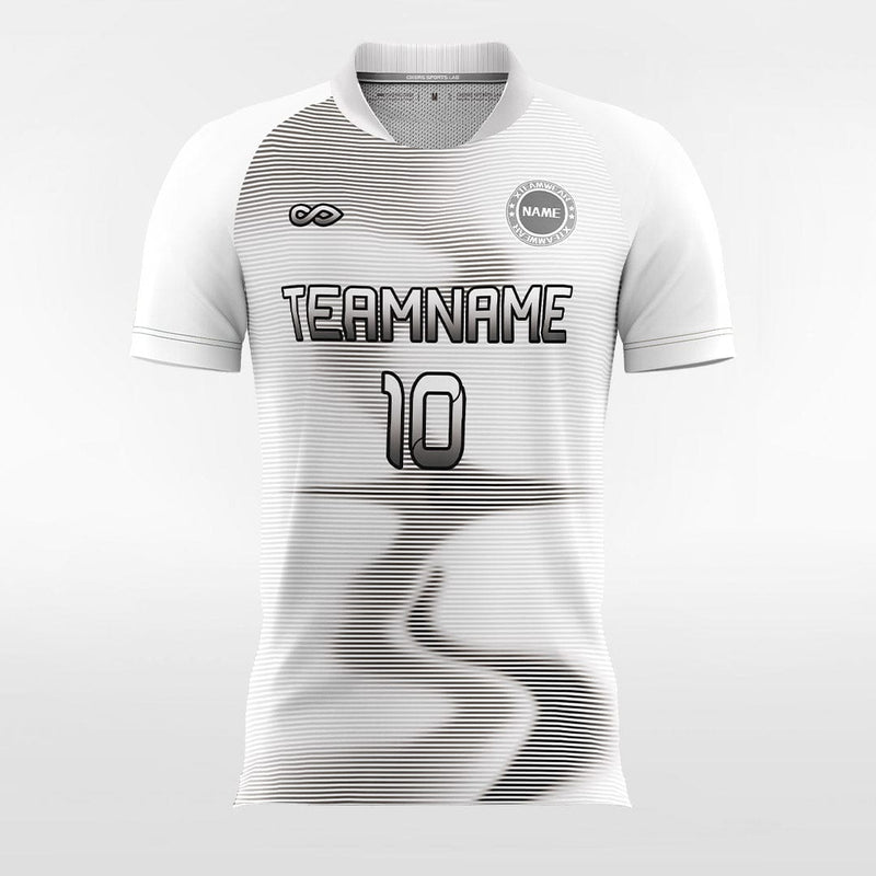 Men's White Custom Limited Team Jersey - Kitsociety