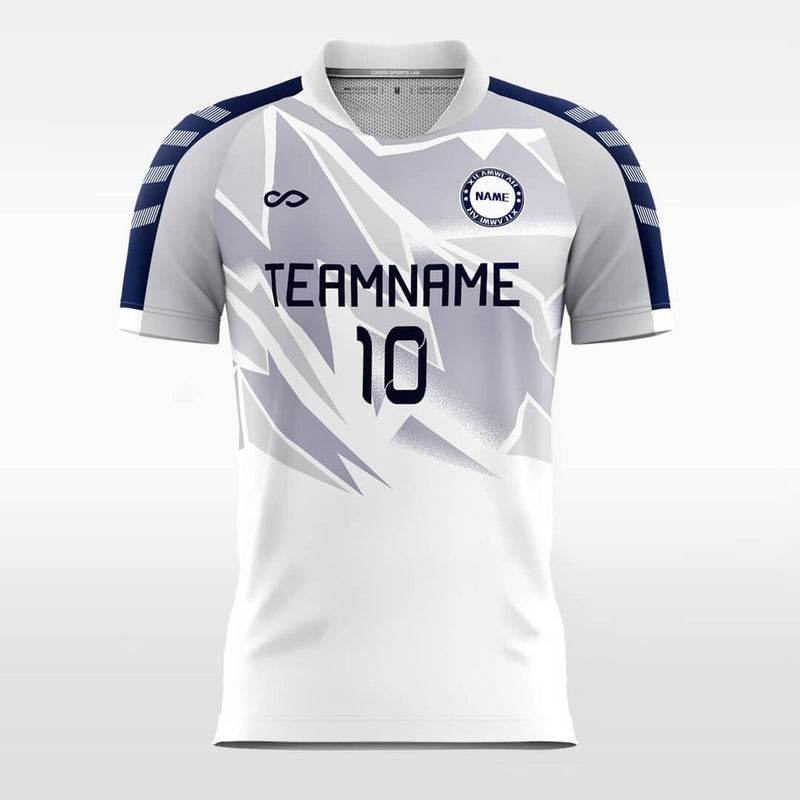 Retro Ribbon - Women Custom Soccer Jerseys Design White-XTeamwear