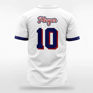 Custom 2 Button Baseball Jersey