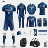 Moire Pattern Soccer Jerseys Kit