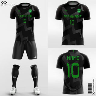 Moire Pattern Soccer Jerseys Design for School