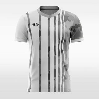 Custom Gray Men's Soccer Jersey