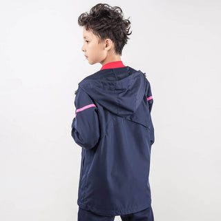 Navy Blue Kids Windbreaker