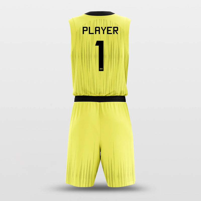 Yellow Lakers - Customized Basketball Jersey Set Design-XTeamwear