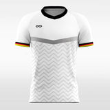 Classic 68 Customized Sublimated Soccer Jersey White