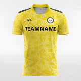 Paisley Soccer Jersey Yellow for Women
