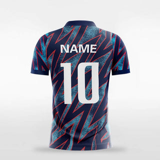 pop camouflage soccer jersey blue