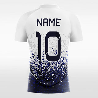 Broken Custom Soccer Jersey White