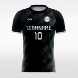Custom Black Men's Sublimated Soccer Jersey