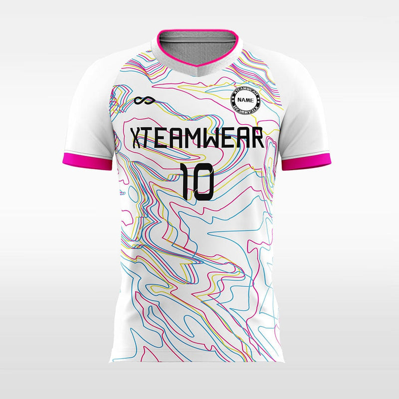 Tornado-Customized Men's Sublimated Soccer Jersey Design-XTeamwear