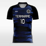 Custom Men Soccer Jersey Design Navy Blue