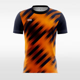 Custom Orange Sublimated Soccer Jersey