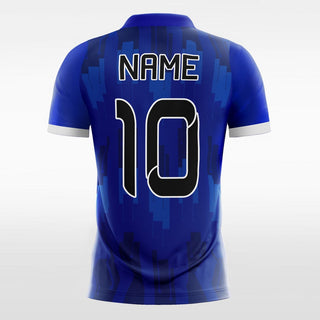 Custom Purple Men's Sublimated Soccer Jersey