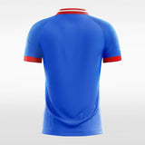 Blue Men's Team Soccer Jersey Design