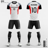 Vertical Striped - Custom Soccer Jerseys Kit Sublimated for Women