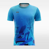 Blue Picasso Soccer Jersey