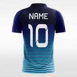 Custom Stripe Soccer Jersey Design