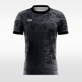 Black Paisley Soccer Jersey