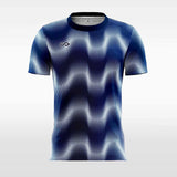 Navy Blue Visual Trap Soccer Jersey
